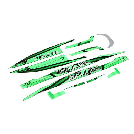 PRB289006 Decal Set Black/Green: Impulse 32