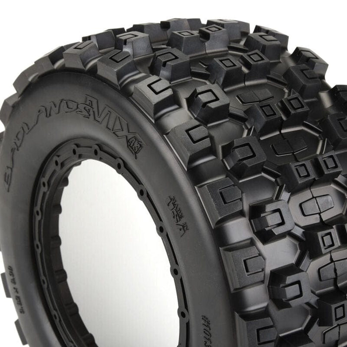 PRO1013100  Badlands MX43 Pro-Loc Tire(2):Pro-Loc X-MAXX Wheel