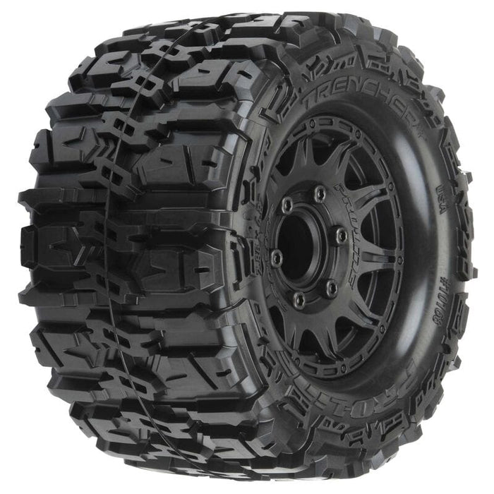 PRO1016810 1/10 Trencher HP BELTED F/R 2.8" MT Tires MTD 12mm/14mm Blk Raid (2)