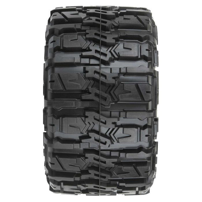 PRO1016810 1/10 Trencher HP BELTED F/R 2.8" MT Tires MTD 12mm/14mm Blk Raid (2)