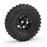 PRO1019410 1/24 Hyrax Front/Rear 1.0" Tires Mounted 7mm Black Impulse (4)