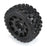 PRO1019810 1/6 Badlands MX57 Front/Rear 5.7" Tires Mounted 24mm Black Raid (2)