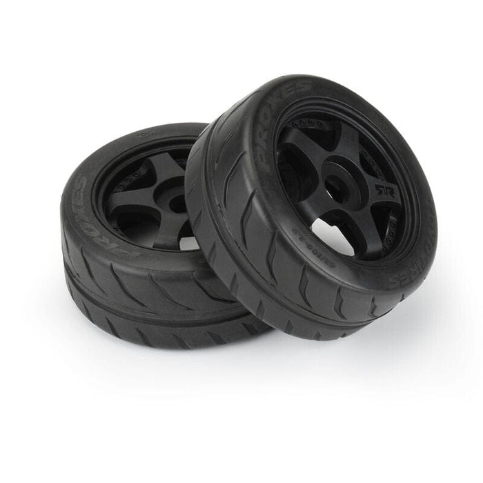 PRO1019910 1/7 Toyo Proxes R888R S3 Front/Rear 42/100 2.9" BELTED Mounted 17mm 5-Spoke (2)
