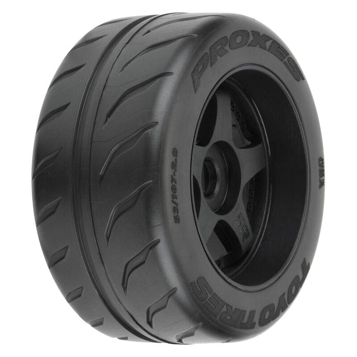 PRO1020010 1/7 Toyo Proxes R888R S3 Rear 53/107 2.9" BELTED Mounted 17mm 5-Spoke (2)