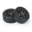 PRO1020410 1/8 Victory S3 Front/Rear 35/85 2.4" Belted Mounted Tires, 14mm Gray: Vendetta
