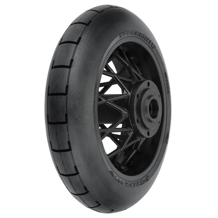 PRO1022310 1/4 Supermoto S3 Motorcycle Rear Tire MTD Black (1): PROMOTO-MX