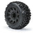 PRO117810 Badlands 3.8" All Terrain MT Tires, Raid Black Mounted 8x32 17mm Hex (2)