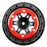 PRO271504 Sixer 2.2/3.0 Red/Black Bead-Loc R Wheels (2): SLH
