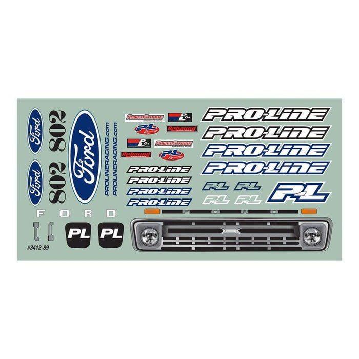 PRO341200 1966 Ford F-100 Clear Body : Stampede