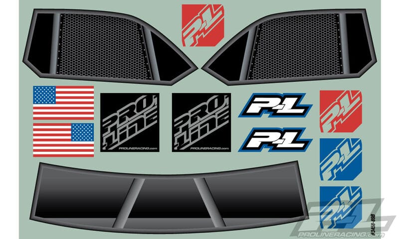 PRO345815 PreCut FloTek Fusion Bash Armor White: Slash 2WD 4x4