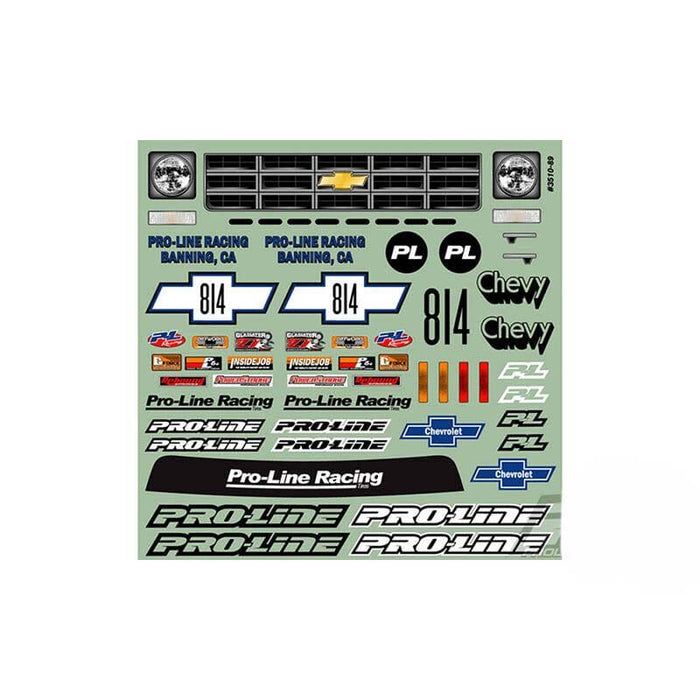 PRO351000 1978 Chevy C-10 Race Truck Clear Body : SLH 2WD