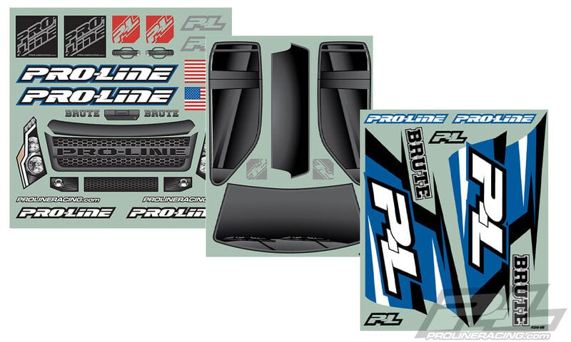 PRO354815	 Pre-Cut Brute Bash Armor (White) ARRMA Kraton 8S