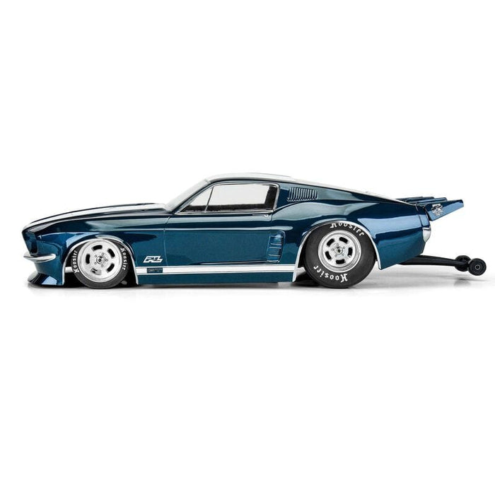 PRO357300  1967 Ford Mustang Clear Body for SC Drag