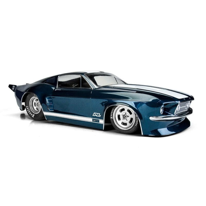 PRO357300  1967 Ford Mustang Clear Body for SC Drag