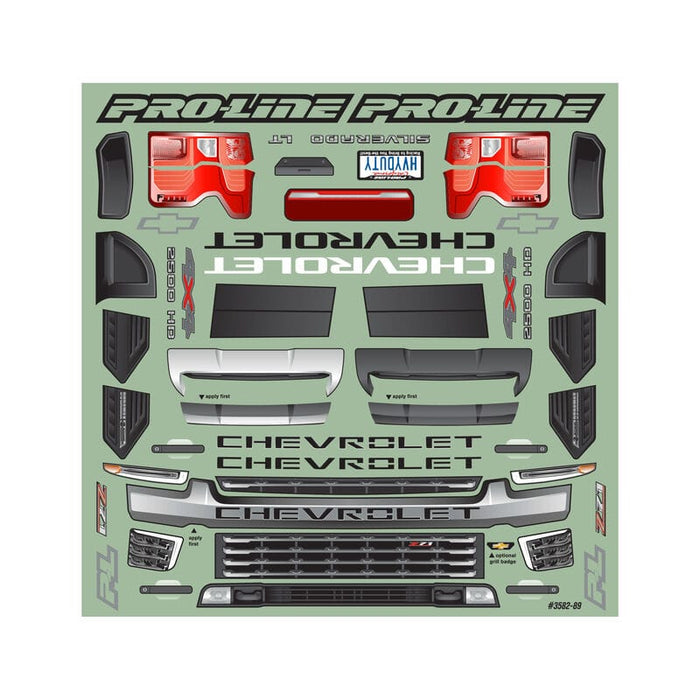 PRO358200 2021 Chevy Silverado Clear Body E-REVO 2.0 & MAXX