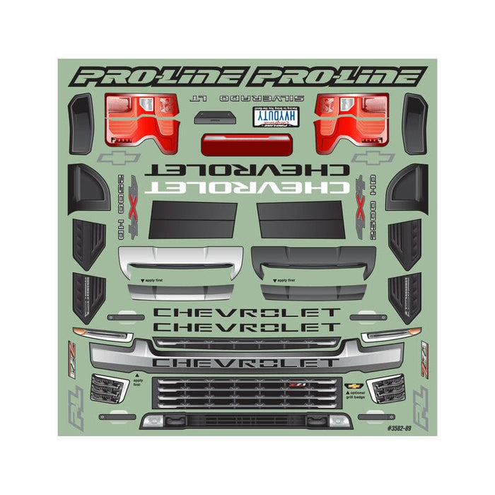 PRO358200 2021 Chevy Silverado Clear Body E-REVO 2.0 & MAXX