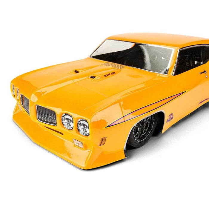 PRO358800 1/10 1970 Pontiac GTO Judge Clear Body: Drag Car