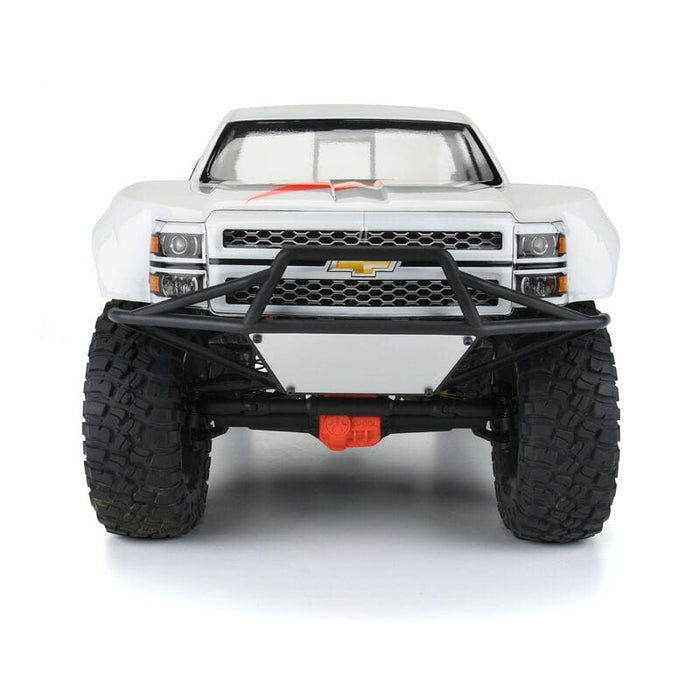 PRO360100 1/10 2015 Chevy Silverado Pre-Runner Clear Body 12.3" WB Crawlers