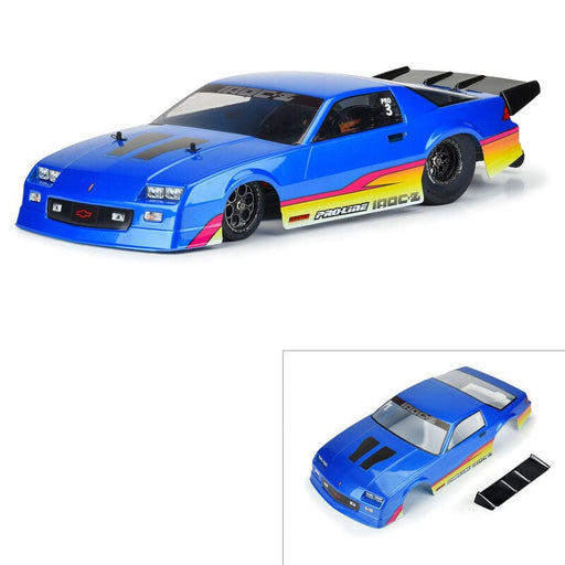 PRO360213 1/10 Pre-Painted/Cut 1985 Chevy Camaro IROC-Z Blue Body: 22S Drag Car