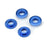 PRO637900 1/5 Billet Adapter Washer Aluminum F/R (4) Blue
