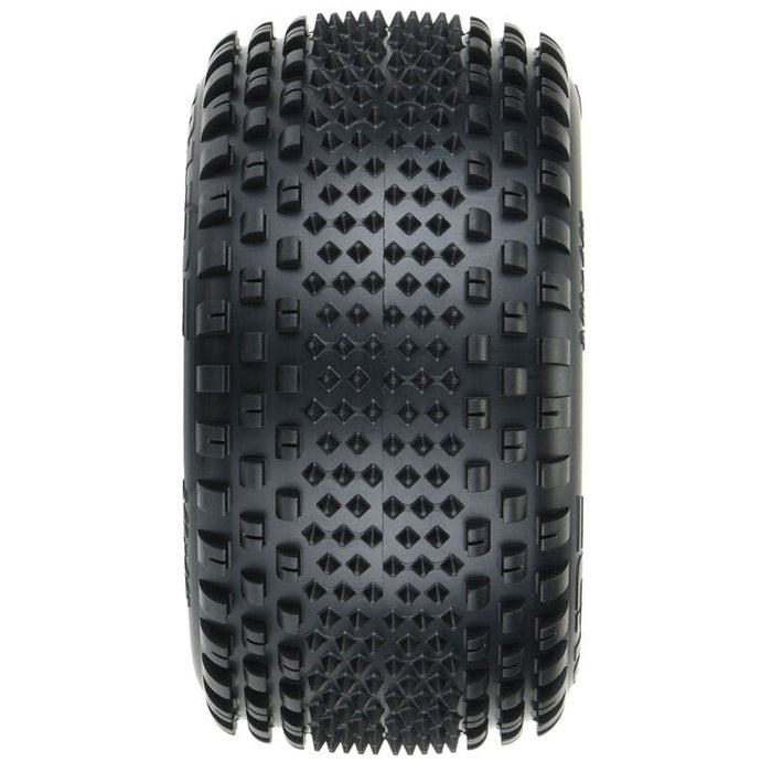 PRO8287303 1/10 Prism T CR3 Front 2.2" Carpet Stadium Truck Tires (2)