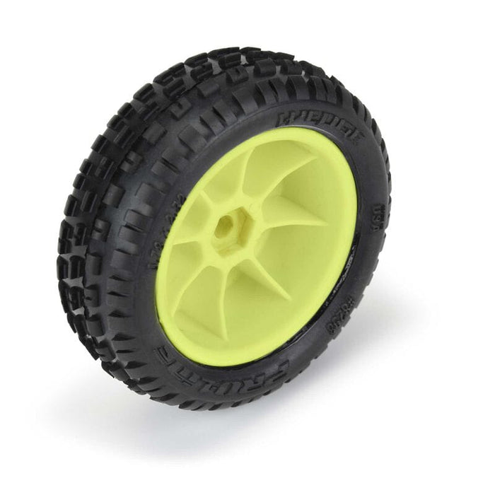 PRO829812 Wedge Carpet Tires MTD Yellow Mini-B Front