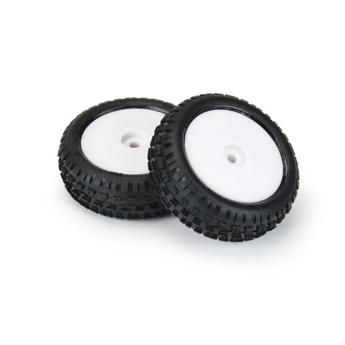 PRO829813 Wedge Carpet Tires MTD White Mini-B Front