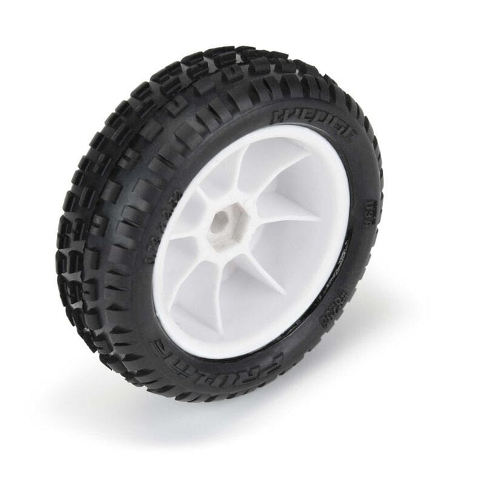 PRO829813 Wedge Carpet Tires MTD White Mini-B Front