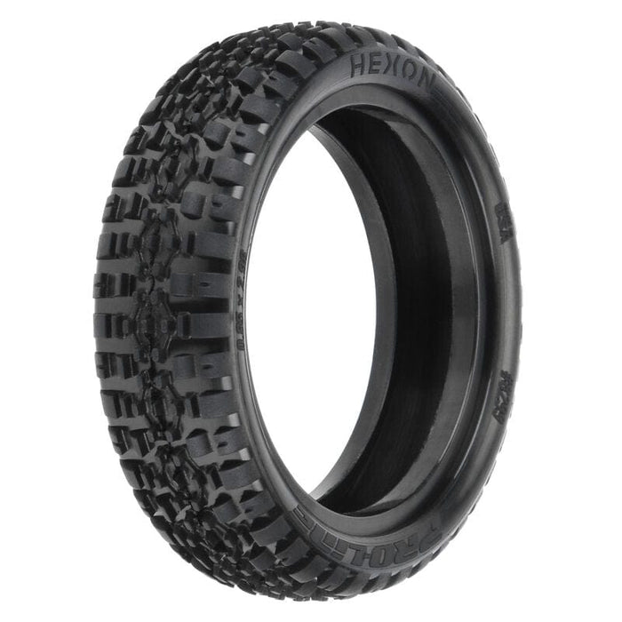 PRO8299304 1/10 Hexon CR4 2WD Front 2.2" Carpet Buggy Tires (2)