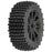 PRO907421 1/8 Gladiator M2 Fr/Rr Buggy Tires Mounted 17mm Black Mach 10 (2)