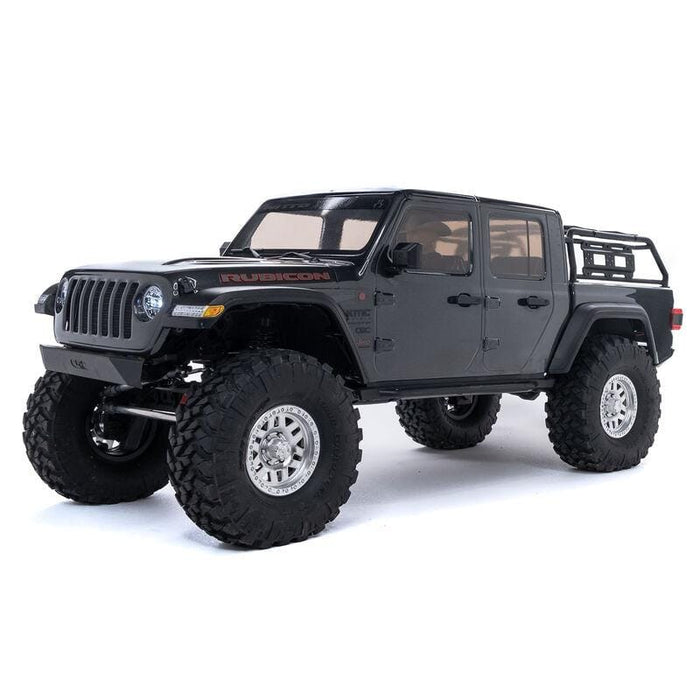 AXI03006BT1 1/10 SCX10 III Jeep JT Gladiator Rock Crawler with Portals RTR Gry.  **FOR LONG RUN TIME & QUICK CHARGER ORDER part #SPMX-1031