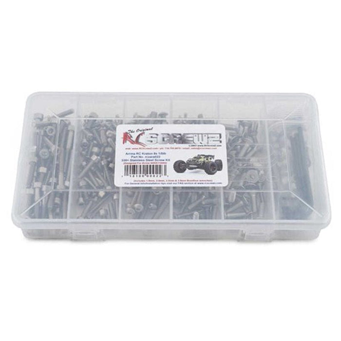 RCZTRA090 Stainless Steel Screw Kit: TRA TRX-6 Crawler 1 10