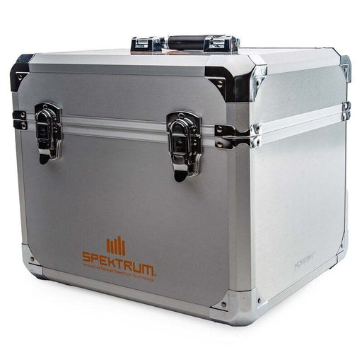 SPM6726 Spektrum Dual Aluminum Stand Up Transmitter Case