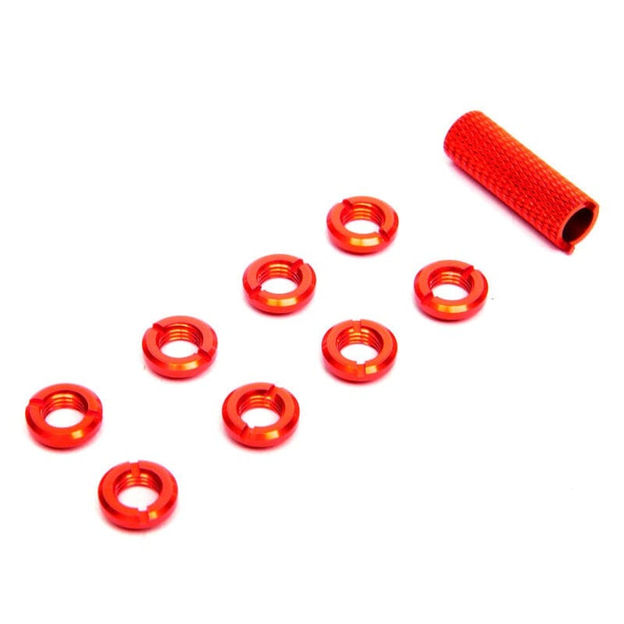 SPMA1301 Radio Red Switch Nuts (8) & Wrench