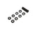SPMA1302 Radio Black Switch Nuts (8) & Wrench