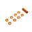 SPMA1303 Radio Orange Switch Nuts (8) & Wrench