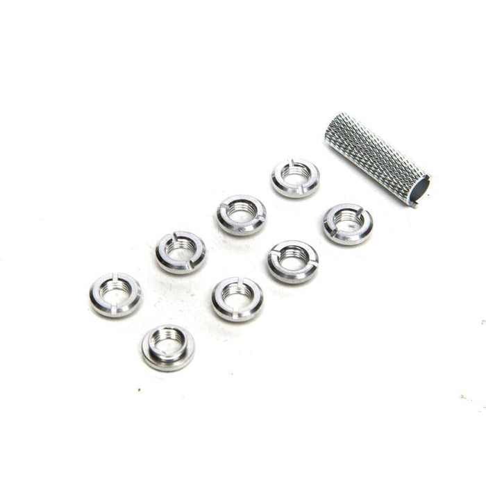 SPMA1304 Radio Silver Switch Nuts (8) & Wrench