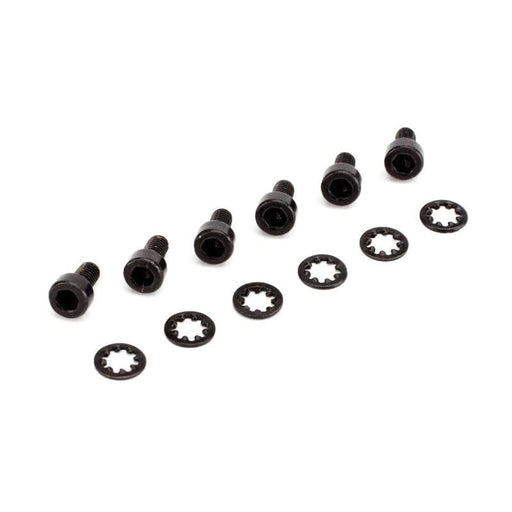 SPMA4043 Socket Head Metal Gear Servo Screws & Washers (6)