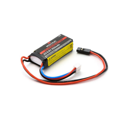 SPMB300LFRX 6.6V 300mAh 2S LiFe Receiver Battery: Universal Receiver