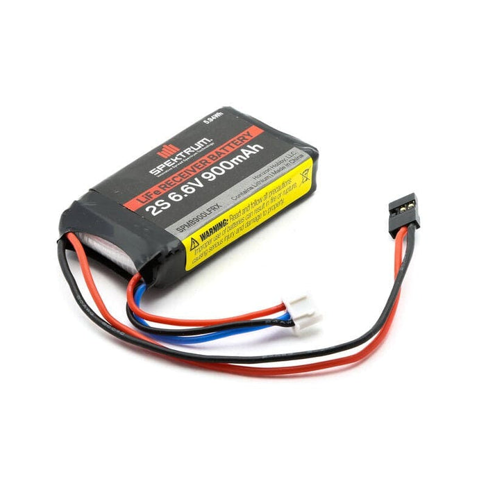 SPMB900LFRX 6.6V 900mAh 2S LiFe Receiver Battery: Universal Receiver