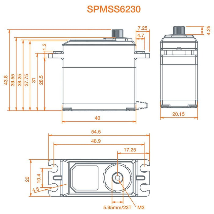 SPMSS6230  Digital Surface Servo