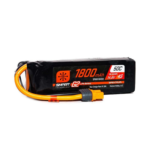 SPMX184S50 1800mAh 4S 14.8V Smart G2 LiPo 50C; IC3