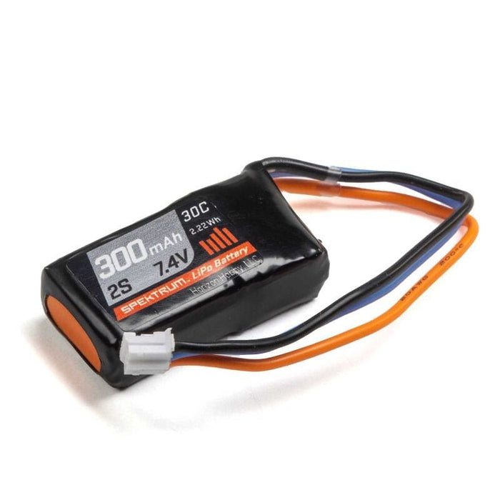 SPMX3002S30 7.4V 300mAh 2S 30C LiPo Battery: PH