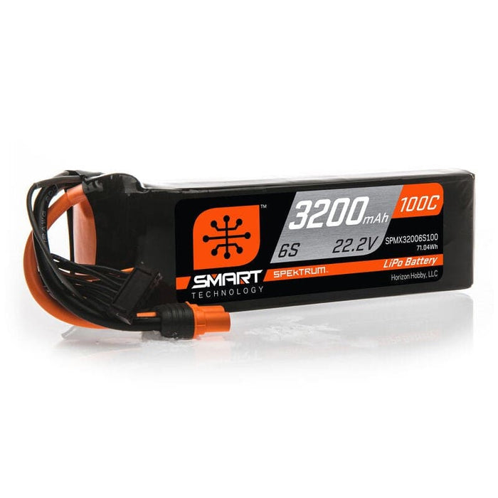 SPMX32006S100 22.2V 3200mAh 6S 100C Smart LiPo Battery: IC5