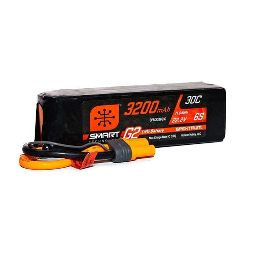 SPMX326S30 22.2V 3200mAh 6S 30C Smart G2 LiPo Battery: IC5