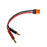 SPMXCA315 IC3 Battery Charge Lead, 6"; 13 AWG / 4mm Bullets