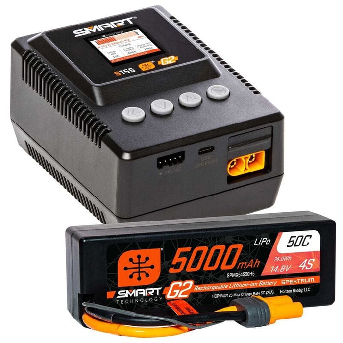 SPMXPSS400 Smart Powerstage Surface Bundle: 5000mAh 4S LiPo Battery / S155 Charger