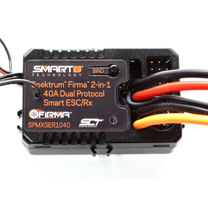 SPMXSER1040 Firma 40A Smart Dual Protocol 2-in-1 ESC and Receiver