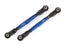 TRA8948X Traxxas Toe links, front (TUBES blue-anodized, 7075-T6 aluminum, stronger than titanium) (88mm) (2)/ rod ends, rear (4)/ rod ends, front (4)/ aluminum wrench (1)