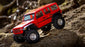 AXI03003BT2 1/10 SCX10 III Jeep JLU Wrangler with Portals RTR, RED/ORANGE.